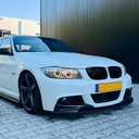 Front Bumper Lip Splitter Spoiler Fit for BMW 3 Series 328i/ 335i/ 335d E90 LCI M Sport Bumper 2009 2010 2011 Sedan Gloss Black Accessories Air Chin Body Kit