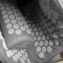 ProsourceFit Acupressure Mat and Pillow Set for Back/Neck Pain Relief and Muscle Relaxation