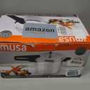 IMUSA 7 Quart Stovetop Aluminum Presure Cooker with safety valves for risk-free opening