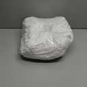 DEXI Bathroom Rug 24x43, Super Soft Thick Chenille Absorbent Bath Mat, Non Slip Machine Washable Fluffy Shag Bathmat for Tub, Shower Floor, White