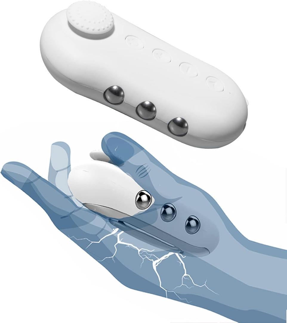 Release Microcurrent Fidget Toys, Handheld Stress Relief Toys for Adults | Help Relieve Anxiety, Stress, Tension | Kill Time | Focus | Anxiety Relief Items | ADHD Toys (Large)