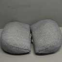 Momcozy Portable Pregnancy Pillow  W Shaped Maternity Support for Side Sleepers, Adjustable Travel Wedge Pillow for Back, Belly, and Hip Relief, Ideal for Pregnant Women, Deep Grey (Regular, Gray)