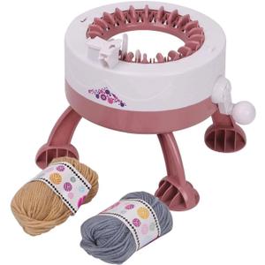 22 Needle Hand Knitting Machines Weaving Loom Craft Scraf Hat Sweater DIY Sets for Kids Adults DIY Knit Scarf Hat