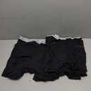 Hanes mens Underwear Boxer Briefs Pack, Cool & Breathable Cotton Moisture-wicking Underwear for Men, No Ride Up (Black, L)