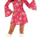 Morph 70s Costumes For Women, 60s Dress For Women, Disco Costume Womens, Halloween Costumes For Womens Adult (Small)