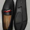 Bruno Marc Boy's Loafer Slip-On Dress Shoes (4 Big Kid, Black)