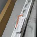 FELIDESIGN Curtain Track, Ceiling Curtain Track for Room Divider, Ceiling Mount Rail Set with Roller Hooks, White, 3ft - 6ft