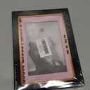 Pet Picture Frame - Love is Four Legged Word, Pet Paw Print Photo Frame for Dog Cat Wooden Picture Frame with Stand, 4"x6" Photo Frame for Tabletop Display, Home Office Desk Decor Shelf Display/ XK63