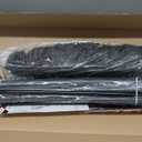 GoSports Football Throwing Net - 8 x 8 ft or 6 x 6 ft Nets - Choose Black or Red