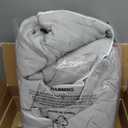 Amlie Home Cooling Comforter Queen Size, Dual-Sided Lightweight Cooling Blanket for Hot Sleepers, Q-Max 0.43 Breathable Cooling Quilt for Night Sweats, 90" x 90", Heather Cool Grey