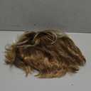 Mens Short Brown Wigs Natural Layered Fluffy Wigs Synthetic Hair Wig for Halloween Costume Cosplay with Wig Cap