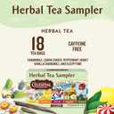 6 x Celestial Seasonings Herbal Tea Sampler Variety Pack, Caffeine Free, 18 Tea Bags Box (EXP 05/01/28)