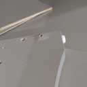 Storkcraft Crescent 6-Drawer Dresser (Pebble Gray)  GREENGUARD Gold Certified, Gray Dresser for Bedroom, Kids & Nursery Storage Chest, Safety Interlocking Drawers, Pre-Installed Tracks, Kids Chest