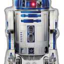 4 x Procos - Supersized Foil Balloon Star Wars R2-D2, Balloon for Air Or Helium Filling, Gift, Decoration