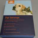 Dog Grooming Clippers Kit-Electric Rechargeable Cat Trimmer Tools-Cordless Quiet Pet Nail Paw Grinder-4 in 1 Multifunctional Low Noise Shaver-Razor for feet Face Ears Toenail EyePink