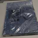 Large Navy Blue Gift Bag with Handles 12 Pack, 13''7''17'' Extra Large Gift Bag with Ribbon Handles, Reusable Heavy Duty Kraft Paper Bags Bulk for Shopping, Wedding, Party, Gift, Retail