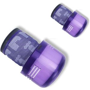 Rear HEPA Filter 2-Pack Compatible with Dyson V11 (SV14), Replacement for Part 970013-02, Post-Motor Filter Value Set, Compatible Accessory