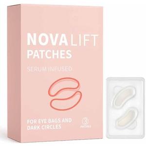 NOVALIFT Eye Patches – Under Eye Smile Line Patches (1BOX(2 Pairs))