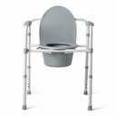 Drive Medical Steel Folding Frame Commode