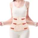 Trendyline Postpartum Belly Band Wrap: Abdominal Binder Post Surgery Postpartum Belly Wrap Post Partum Binder - C Section Recovery Support Belt Post Partum Girdle Stomach Hysterectomy Belly Band (XX-Large, Beige)