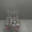 Baderke 24 Pcs Hawaiian Plastic Cups with Lids and Straws 13.5 oz Tropical Luau Clear Drinking Cup for Whiskey Soda Tea Juice Smoothies Coffee Milk Beach Birthday Party Supplies (Hawaiian)