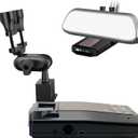 Car Rearview Mirror Stem Radar Detector Mount,for Escort Max360c Max 3 IX IXc Redline EX Beltronics Cobra DualPro GT 360 Radar Models,w/EZ Magnet Connection