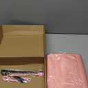 2 Pcs Muslim Couple Prayer Rug Set Heart Design with 2 Pcs Prayer Beads Islamic Muslim Gift Black and Pink Travel Mat Soft Velvet Mat for Couple Women Men Ramadan Eid Wedding Birthday