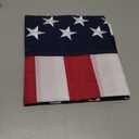 American Flag 3x5 Ft for Outside,Heavy Duty Waterproof USA Flag with Embroidered Stars, Sewn Stripes, Brass Grommets, UV Protected Nylon US Flag for High Wind Outside Yard Porch Decor