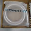 PVC Shower Hose 59 Inches Shower Hose Extra Long Used In Showerheads Spray Bidet Bathing Toilet Cleaning Pet Flexible Showerhead Hoses Replacement Chorme Showerhose For Rv Bidet Hoses(Silver, 59 In)