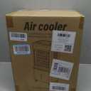 Portable Air Conditioner,[12L] Fast Cooling Evaporative Air Cooler with Remote, AC Cooling Fan with 6 Speeds, 24H Timer, Mist & Ambient Light, Air Cooler Fan for Room Bedroom Office