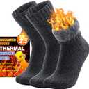3 Pairs Warm Thermal Socks for Women & Men Winter Ski Thick Boot Insulated Socks for Cold Weather