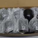 Stainless Steel Wine Glasses, Unbreakable Gold Wine Glass 18 oz Unique Metal Wine Goblets for Outdoor, Travel, Camping, Pool, Ideal Gift for Wine Lovers (6 cups + 1 bottle opener) (Black)