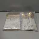 DaYammi 30 Guests Gold Plastic Plates with Disposable Silverware,Gold Cutlery with White Handle,White Disposable Dinnerware:60 Dinner/Dessert Plates,90 Plastic Silverware Set,Gold Plate for Party