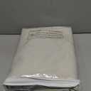 SimpleHome 100% Blackout Curtains for Bedroom,Thermal Insulated Grommet Window Drapes Room Darkening Cream Curtains for Living Room with Black Back,52 x 84 Inch,2 Panels