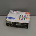 C9 Bulbs Christmas Lights, 33ft 50LEDs Outdoor Christmas String Lights, 5 Sets Connectable, IP65 Waterproof Outdoor Indoor Vintage Fairy Lights for Christmas Tree Party Decor (Multicolor)