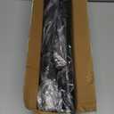 Table Leg Extenders for Folding Tables, Folding Table Legs Extensions for Straight and Bent Legs, Heavy Duty Steel 4 Levels Adjustable Folding Table Leg Risers, Raise Table Height Black