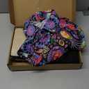 Mepase 6 Pcs Men 70s Disco Costumes Include Retro Shirt Bell Bottom Pants Wig Sunglasses Necklace Wig Cap for Disco Party L