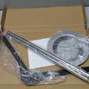 20-35 Inch Height Adjustable Shirt Display Stand, T Shirt Display Stand for Vendors, Mannequin Torso for Clothing Dress Garment Coat Retail (Wooden-black, 1 Pcs)