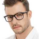 MARE AZZURO Large Reading Glasses Men Retro Square Readers 1.0 1.25 1.5 1.75 2.0 2.25 2.5 2.75 3.0 3.5 4.0