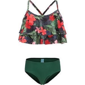 Girls Bikini Swimsuits Two Piece Bathing Suit for Kids Hawaiian Swimwear Set 14W