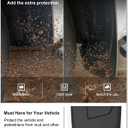Kiwi Master Mud Flaps for 2019-2024 Dodge Ram 1500 (Without OEM Fender Flares, Not Fits Classic or TRX), Heavy Duty Front & Rear Mud Guards, No Drill, 4 Pcs Set