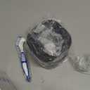 TEBAL Ultrasonic Retainer Cleaner Machine, 52kHz Ultrasonic Denture Cleaner for Night Guards, Braces, Toothbrush Heads, Jewelry and More, Ultrasonic Cleaner for Retainers with 250ML Capacity, Black