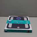 Weight Watchers Scales by Conair BathroomScale for BodyWeight,Glass Digital Scale,Body Analysis Measures Body Fat,Body Water,BMI,Bone Mass&Muscle for 4Users,Measures Weight up to 400Lbs in Black&Blue