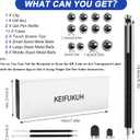 Fun Men Gifts Fidget Gel Pens - Unique Birthday Gift for Mens, Novelty Christmas Stocking Stuffers Easter Anniversary Valentines Day White Elephant Present Ideas Gadget, Cool Secret Santa Gift for Him