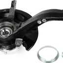Aeagle Front Left Steering Knuckle & Wheel Bearing Hub Assembly for Honda Accord 2003-2007 2.4L L4 (Automatic Transmission 26 Spline Only, Not for Accord 3L), 698-401 698401, Driver Side