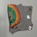 Vintage Retro Weathered Look Take it Easy Tee T-Shirt (Gray, L)