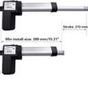 Deltadrive Motor Model 1.28.000.131.30 Linear Actuator Kit for Lift Chair Power Recliner Electric Sofa Massage Seat Parts Replacement, Medium