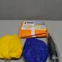 Pool Toys Games Set- Tic-Tac-Toe Inflatable Pool Toy with 10 Balls - for Adults Teens Kids 2-10 Players (Orange)