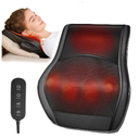 Brelley Neck and Back Massager for Pain Relief Deep Tissue with Heat, Shiatsu Shoulder Massager with Bi-Directional Rotating Head for Neck, Back, Shoulders, and Legs