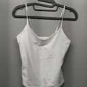 Trendy Queen Womens Spaghetti Strap Tank Top Summer Double Lined Workout Camisole Going Out Cute Tops Y2k Teen Girl Basic XS